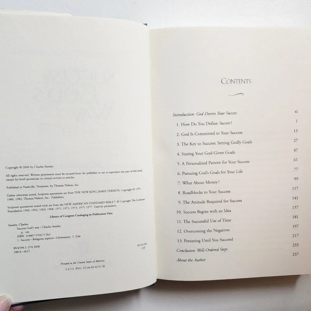 Success God's Way: Experience Life to the Fullest by Charles Stanley NEW